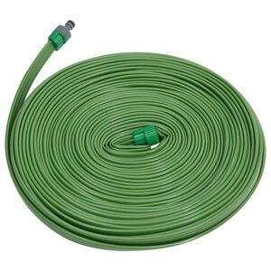 vidaXL 3-r&uacute;rkov&aacute; zavlažovacia hadica zelen&aacute; 15 m PVC