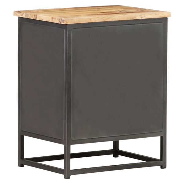 vidaXL Nočný stolík 40x30x50 cm akáciový masív