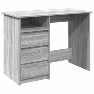 vidaXL St&ocirc;l siv&yacute; dub sonoma 102x50x75 cm kompozitn&eacute; drevo