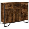 vidaXL Komoda dymov&yacute; dub 97x32,5x74,5 cm kompozitn&eacute; drevo