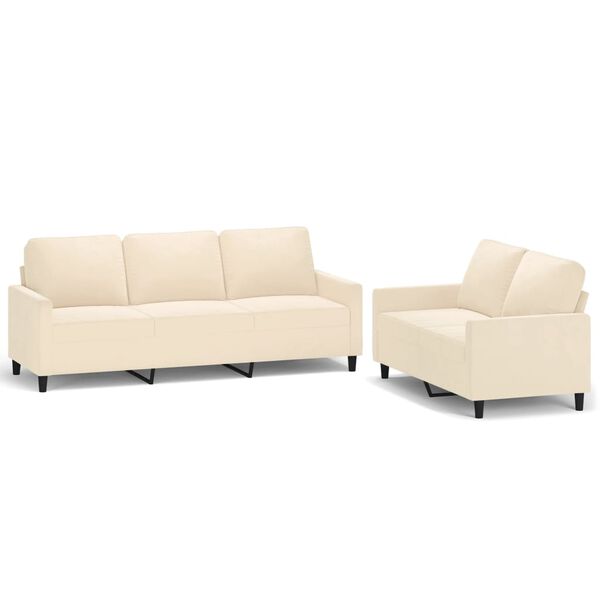 vidaXL 2-dielna sedacia s&uacute;prava s vank&uacute;&scaron;mi kr&eacute;mov&aacute; zamat