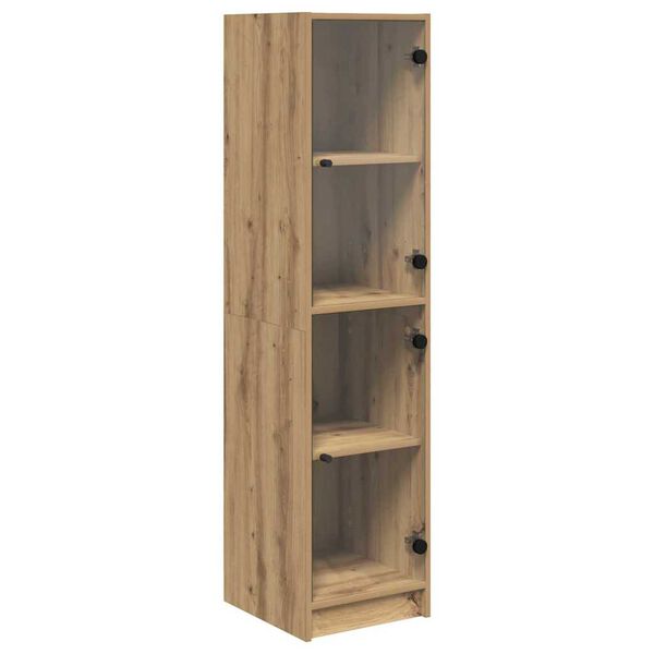 vidaXL Highboard Remeseln&yacute; dub 35 x 37 x 142 cm Kompozitn&eacute; drevo