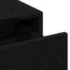 vidaXL Toaletn&yacute; stol&iacute;k Čierna 100 x 40 x 70 cm Kompozitn&eacute; drevo