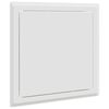 vidaXL Access Panel 2 pcs Biela 20 x 20 cm Oceľ
