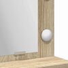 vidaXL Toaletný stolík Sonoma dub 50 x 41 x 135 cm Kompozitné drevo