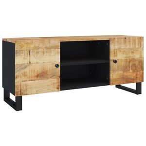 vidaXL TV skrinka 105x33x46 cm mas&iacute;vne mangovn&iacute;kov&eacute; drevo
