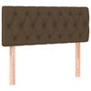 vidaXL Boxspring posteľ s matracom tmavohned&aacute; 90x190 cm l&aacute;tka