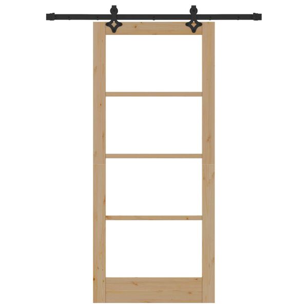 vidaXL Posuvn&eacute; dvere Pr&iacute;rodn&aacute; 86 x 198,5 cm