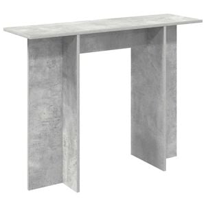 vidaXL Konzolov&yacute; st&ocirc;l Bet&oacute;novo siv&aacute; 100 x 30 x 75 cm Kompozitn&eacute; drevo