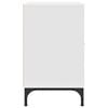vidaXL Nočn&yacute; stol&iacute;k 2 pcs Biela 49 x 36 x 61 cm Kompozitn&eacute; drevo