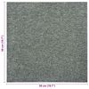 vidaXL Koberec 20 pcs Zelen&aacute; 50 x 50 cm 100% polypropyl&eacute;n