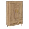 vidaXL Highboard Remeseln&yacute; dub 69,5 x 31 x 115 cm Kompozitn&eacute; drevo