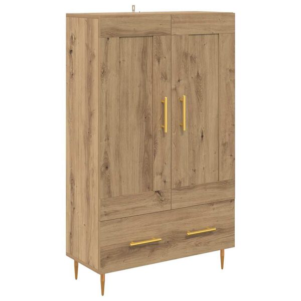 vidaXL Highboard Remeseln&yacute; dub 69,5 x 31 x 115 cm Kompozitn&eacute; drevo