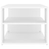 vidaXL Konferenčný stolík, biely 100x50x40 cm, kompozitné drevo
