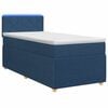 vidaXL Posteľ boxspring s matracom Modr&aacute; 80 x 200 cm L&aacute;tka