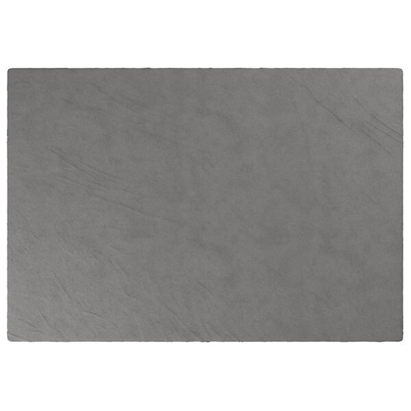 vidaXL Záťažová prikrývka s krytom sivá 137x200 cm 10 kg látka