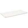 vidaXL Doska stol&iacute;ka biela 100x50x2,5 cm mas&iacute;vne borovicov&eacute; drevo