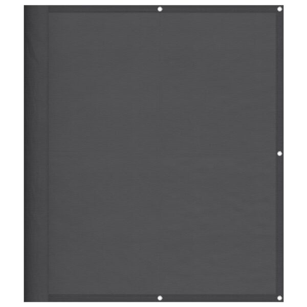 vidaXL Balk&oacute;nov&aacute; z&aacute;stena antracitov&aacute; 120x1000cm 100 % polyester oxford