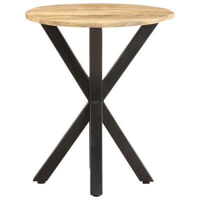 vidaXL Príručný stolík 48x48x56 cm mangovníkový masív
