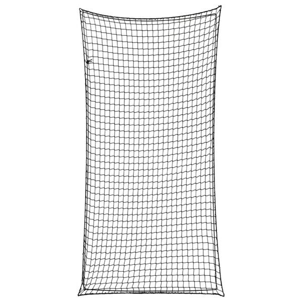 vidaXL Sieť na pr&iacute;vesn&yacute; voz&iacute;k s elastick&yacute;m lanom čierna 4x2 m PP