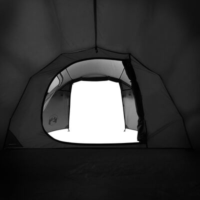 vidaXL Kempingový stan, tunelový, 2 osoby, biely, zatemňovacia látka