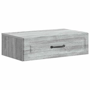 vidaXL N&aacute;stenn&yacute; bočn&yacute; st&ocirc;l Siv&aacute; sonoma 59 x 34,5 x 17 cm
