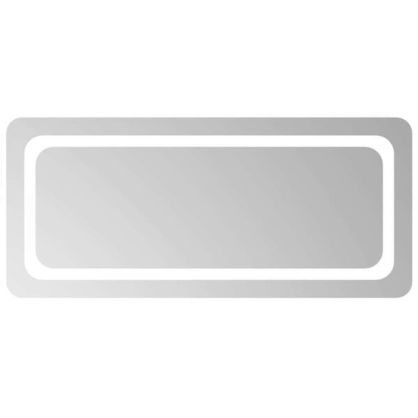 vidaXL LED k&uacute;peľňov&eacute; zrkadlo 90x40 cm