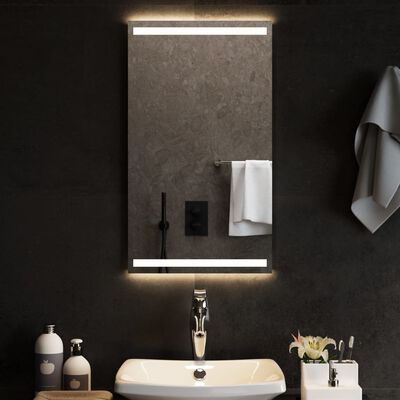 vidaXL LED kúpeľňové zrkadlo 40x70 cm