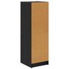 vidaXL Highboard Čierny dub 35 x 37 x 109 cm Kompozitn&eacute; drevo