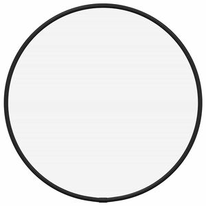 vidaXL N&aacute;stenn&eacute; zrkadlo čierne &Oslash; 30 cm okr&uacute;hle