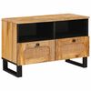 vidaXL TV skrinka s poličkou Hned&aacute; 70 x 33 x 46 cm Mas&iacute;vne mango drevo