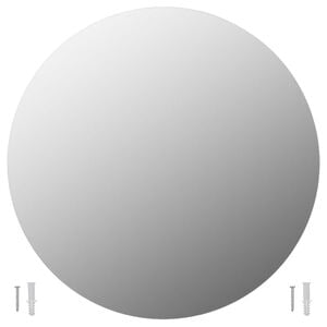 vidaXL N&aacute;stenn&eacute; zrkadlo 60 cm okr&uacute;hle sklenen&eacute;