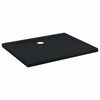 vidaXL Sprchov&aacute; z&aacute;kladn&aacute; vanička s bodkami 100 x 80 x 4 cm ABS Čierna