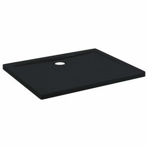 vidaXL Sprchov&aacute; z&aacute;kladn&aacute; vanička s bodkami 100 x 80 x 4 cm ABS Čierna