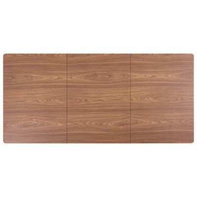 vidaXL Jedálenský stôl, hnedý 200x100x75 cm, MDF