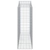 vidaXL Oblúkové gabionové koše 40 ks 200x50x140/160 cm pozink. železo