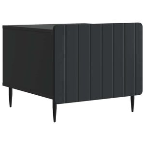 vidaXL Konferenčn&yacute; stol&iacute;k Čierna 49 x 50 x 42 cm Kompozitn&eacute; drevo