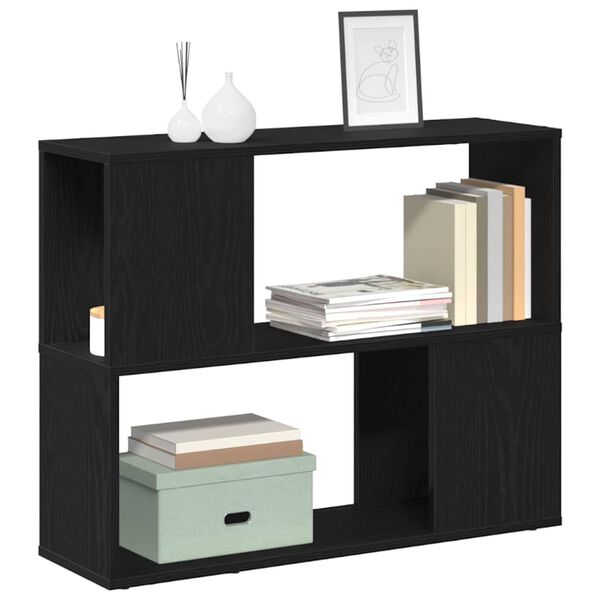 vidaXL Zostava TV skriniek Čierny dub 80 x 24 x 63 cm Kompozitn&eacute; drevo
