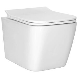 vidaXL Z&aacute;vesn&eacute; WC Keramika Biela