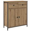vidaXL Komoda dub artisan 70x30x80 cm kompozitn&eacute; drevo