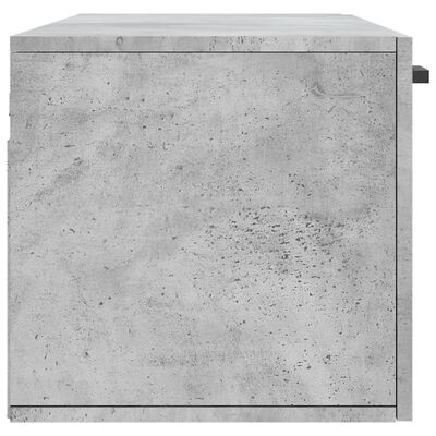 vidaXL Nástenná skrinka betónovo sivá 100x36,5x35cm kompozitné drevo