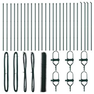 vidaXL Stĺp na plot. Zelen&aacute;