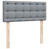 vidaXL Boxspring posteľ s matracom bledosiv&aacute; 120x200 cm l&aacute;tka