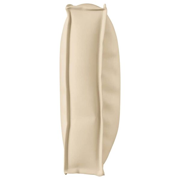 vidaXL Podložka B&eacute;žov&aacute; 120 x 60 x 12 cm Oxfordsk&aacute; l&aacute;tka