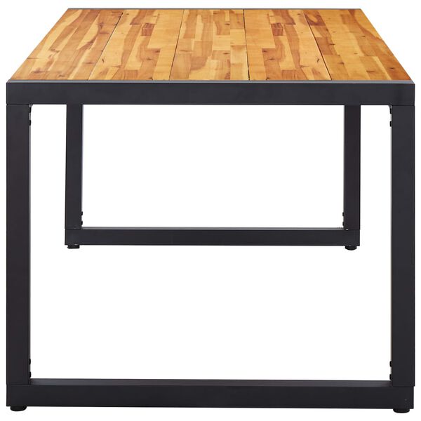 vidaXL 9-dielna z&aacute;hradn&aacute; jed&aacute;lensk&aacute; s&uacute;prava svetlosiv&aacute;