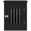 vidaXL N&aacute;bytkov&aacute; prepravka pre psa čierna 55x75x65 cm kompozitn&eacute; drevo