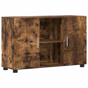 vidaXL Serv&iacute;rovacia skriňa FLORIN 88,5 x 30,5 x 55,5 cm Dymov&aacute; dub