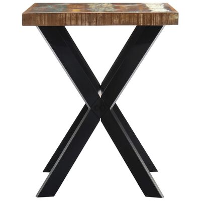 vidaXL Jedálenský stôl 120x60x75 cm, recyklovaný masív