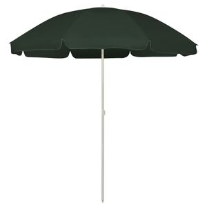 vidaXL Pl&aacute;žov&yacute; slnečn&iacute;k, zelen&yacute; 240 cm