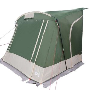 vidaXL Stan na zadn&eacute; dvere auta Zelen&aacute; 285 x 255 x 245 cm taft